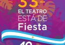 Este jueves comienza la 33ra Fiesta Provincial del Teatro